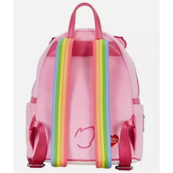 NWT Care Bears x Loungefly 40th Anniversary Cheer Bear Backpack - Picture 2 of 4